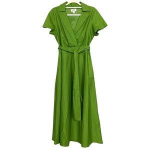 Talbots green maxi dress